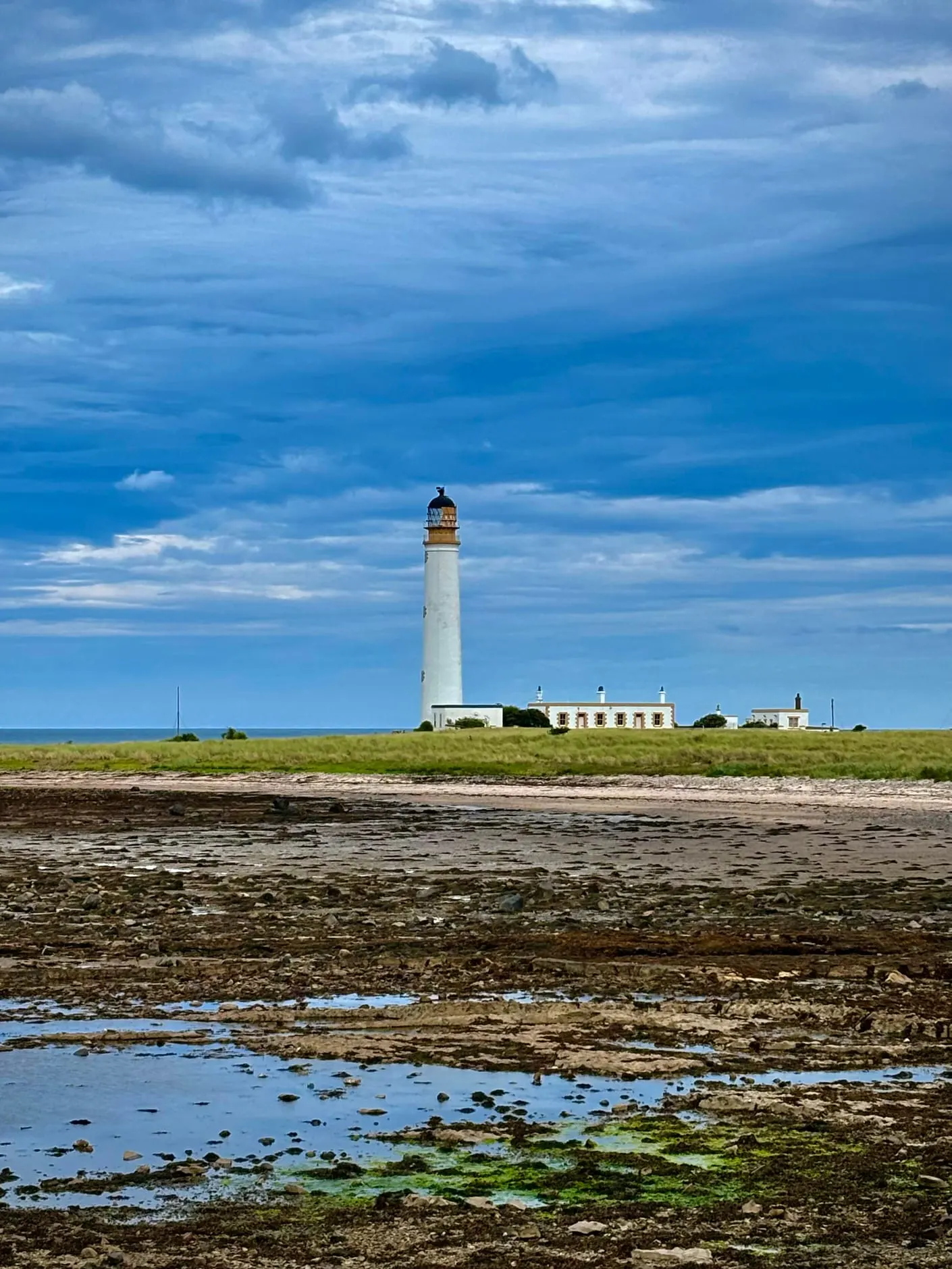 Photo of Barns Ness, a beach near Dunbar, East Lothian, central Scotland.