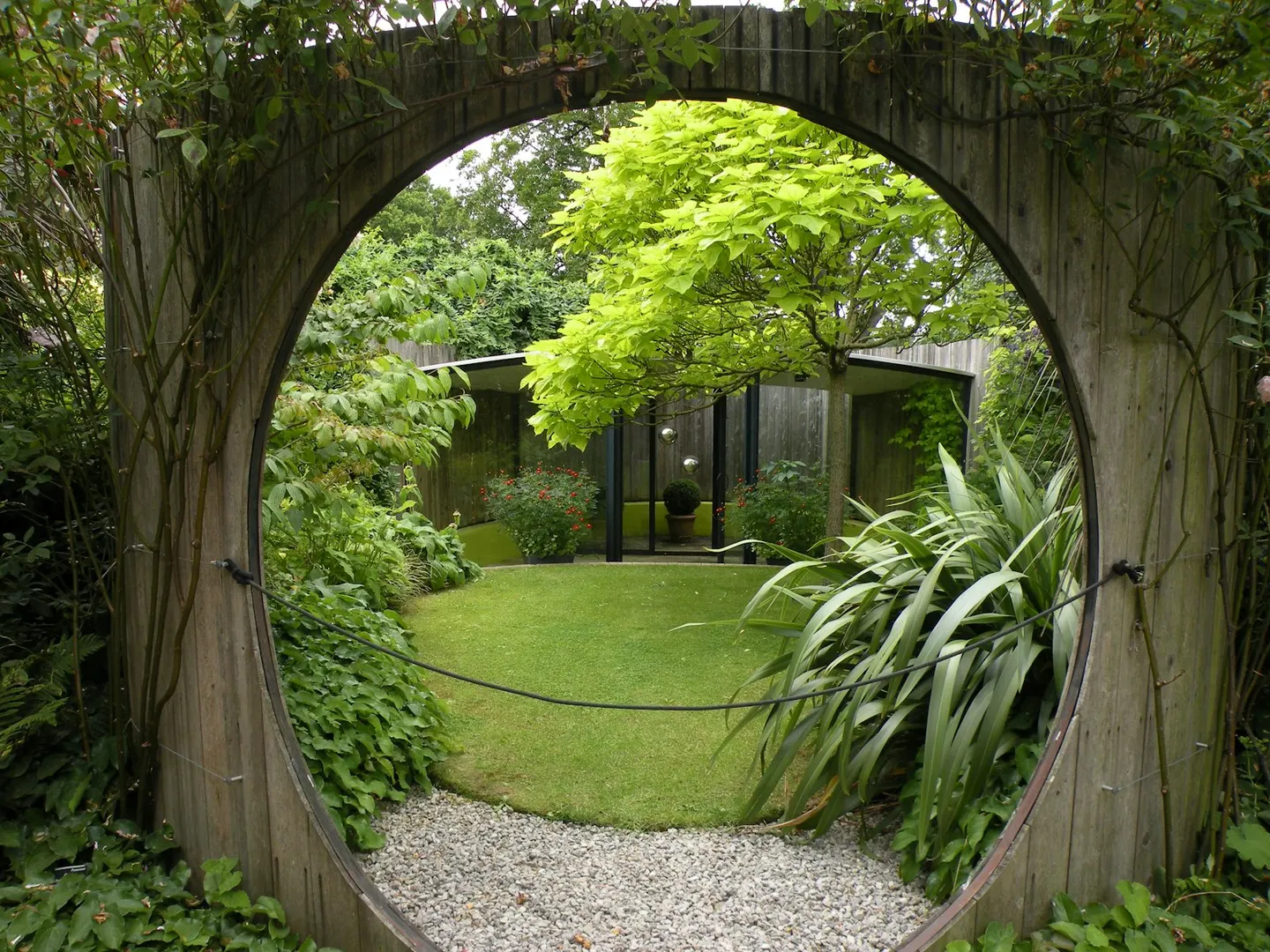 Photo of RHS Garden Harlow Carr, a garden near Harrogate, North Yorkshire, northern England.