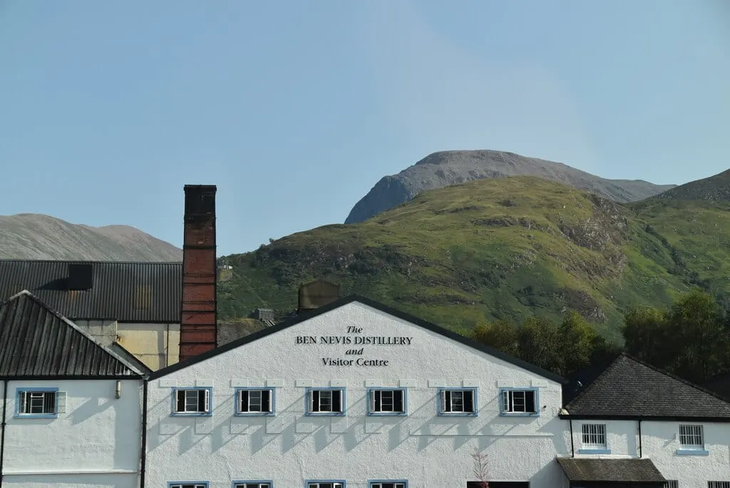 Photo of Ben Nevis Distillery, a distillery near Fort William, Highland, the Scottish Highlands and Islands.