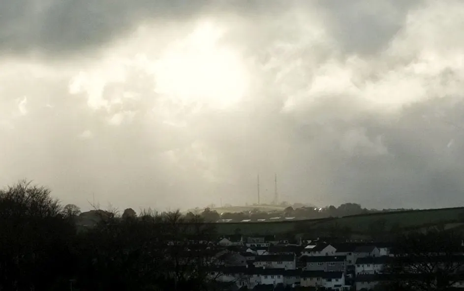 Photo: Beacon Hill (Devon), a 196m hill near Cockington, Devon, south west England.