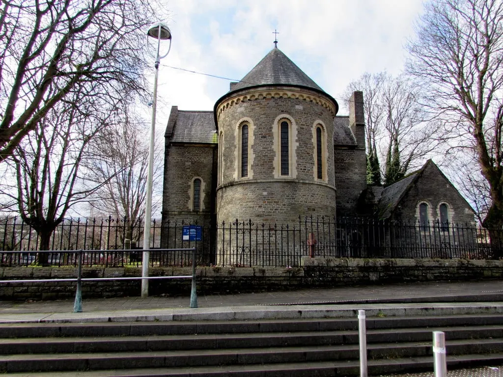 Photo of St Tydfil's Church, Merthyr Tydfil, a church in Merthyr Tydfil, south east Wales.