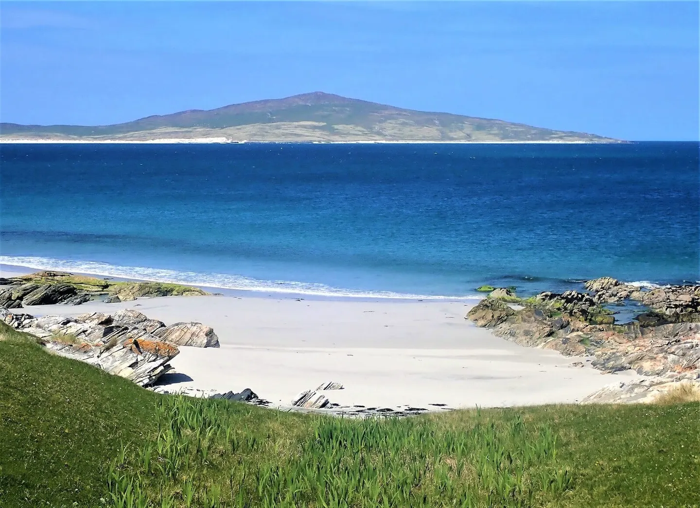 Photo of Berneray, an island in Na h-Eileanan Siar, the Scottish Highlands and Islands.