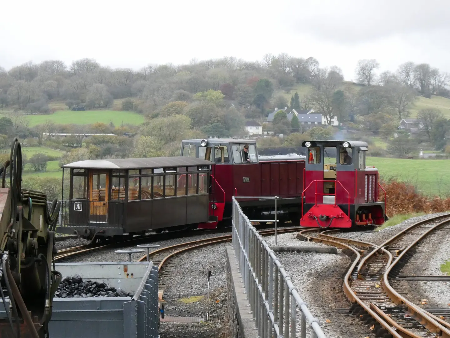Photo of Brecon Mountain Railway, a visitor attraction in Merthyr Tydfil, south east Wales.
