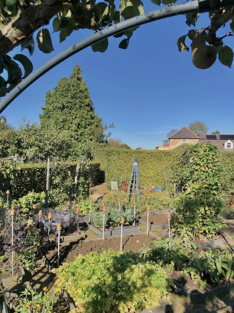 Photo of Barnsdale Gardens, a garden near Exton, Rutland, central England.