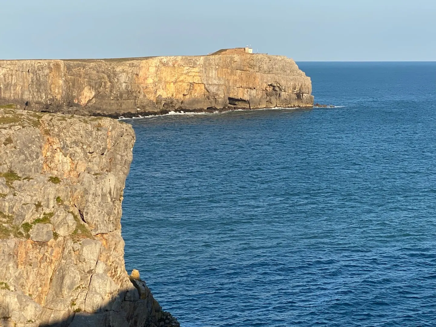 Photo of St Govan's Head, a visitor attraction near Bosherston, Pembrokeshire, south west Wales.