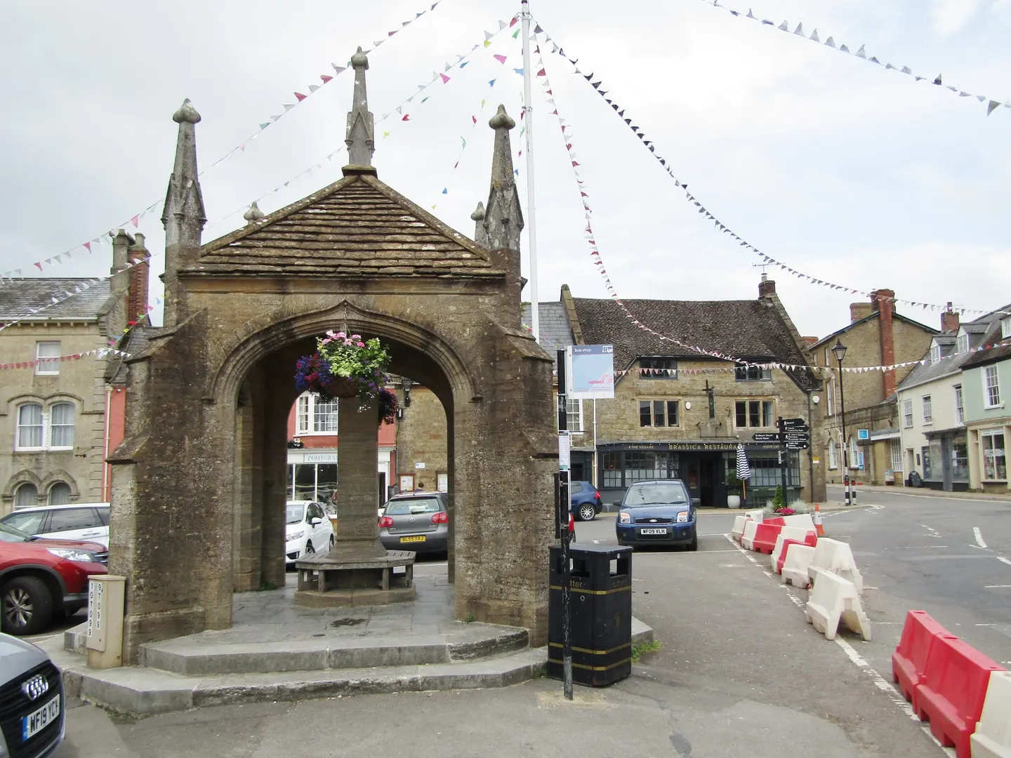 Photo of Beaminster, a village in Dorset, south west England.