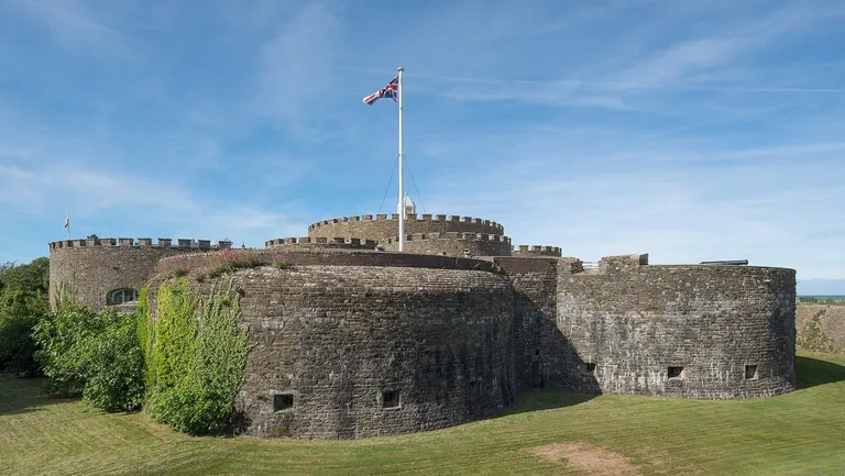 Photo of Deal Castle, an artillery fort in Kent, south east England.