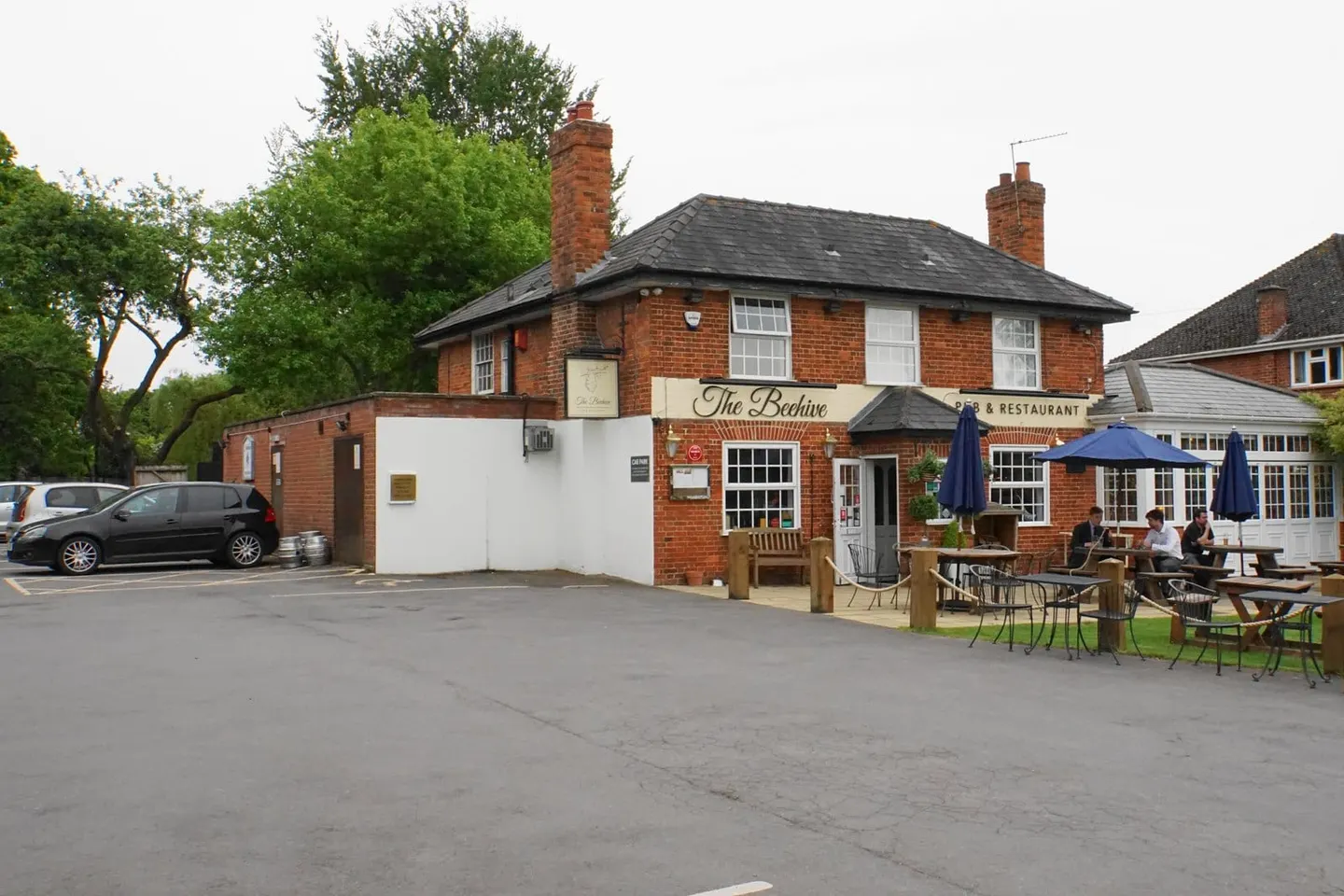 Photo of The Beehive, a gastropub near White Waltham, Berkshire, south east England.
