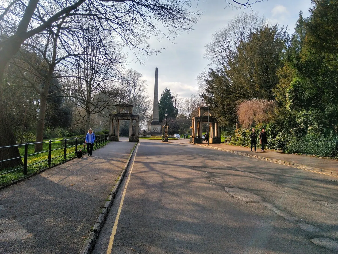 Photo of Royal Victoria Park, a Grade I registered house & garden near Bath, Somerset, south west England.