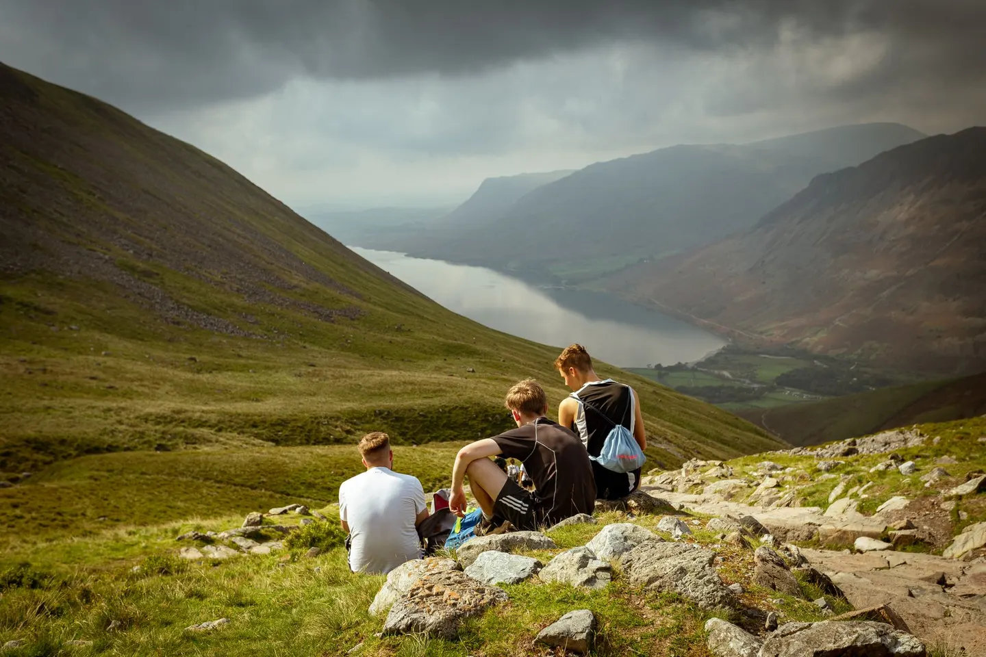 Photo of Wasdale, a country estate near Nether Wasdale in the Lake District, Cumbria, north west England.