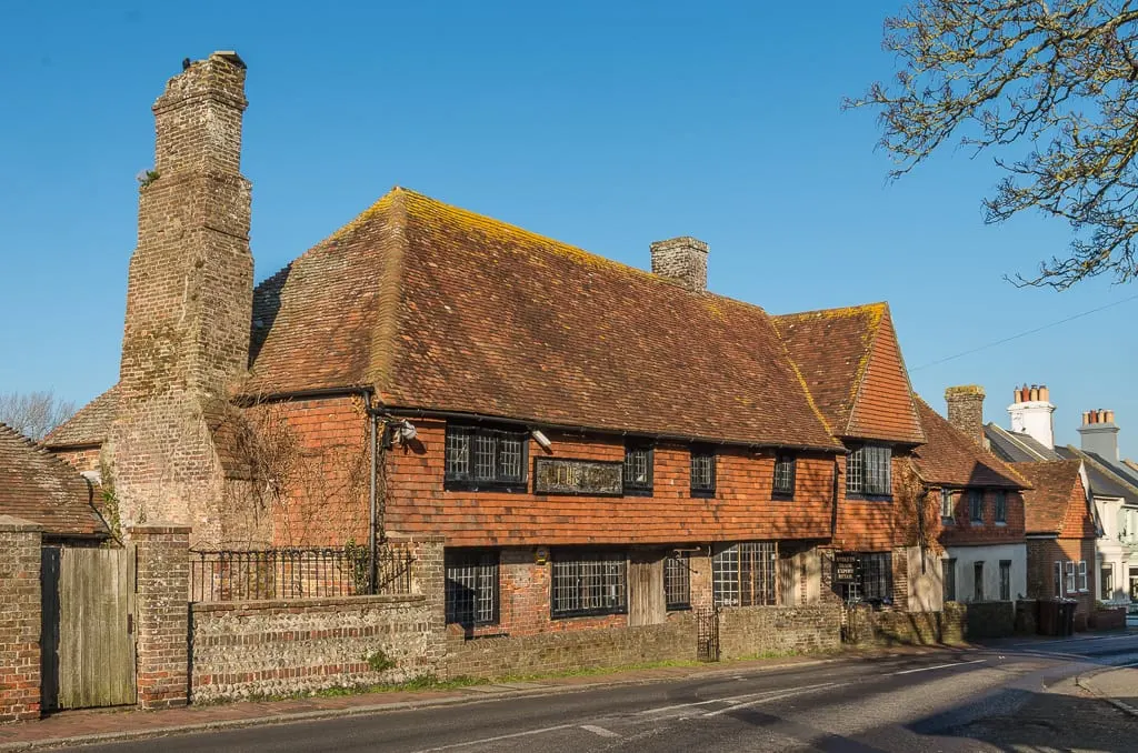 Photo of Pevensey, a village in East Sussex, south east England.