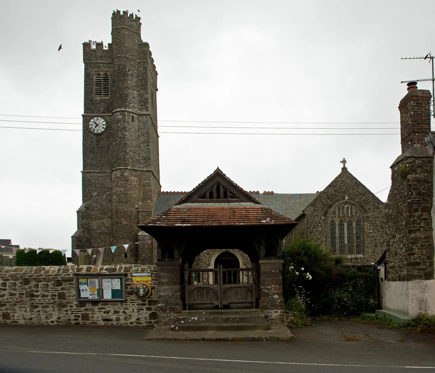 Photo of St Mary, Atherington, a church in Devon, south west England.