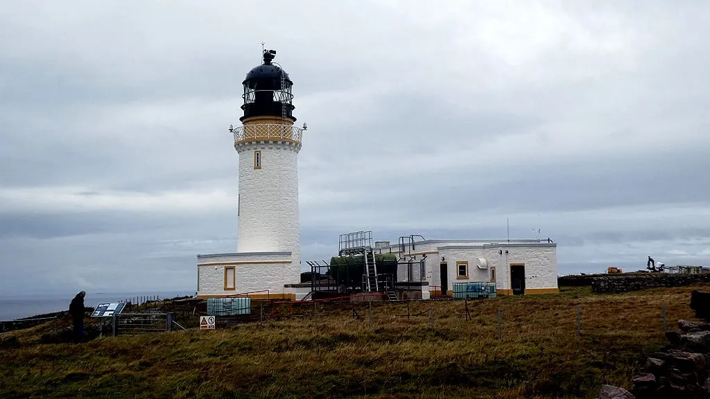 Photo of Cape Wrath Lighthouse, a lighthouse in Highland, the Scottish Highlands and Islands.