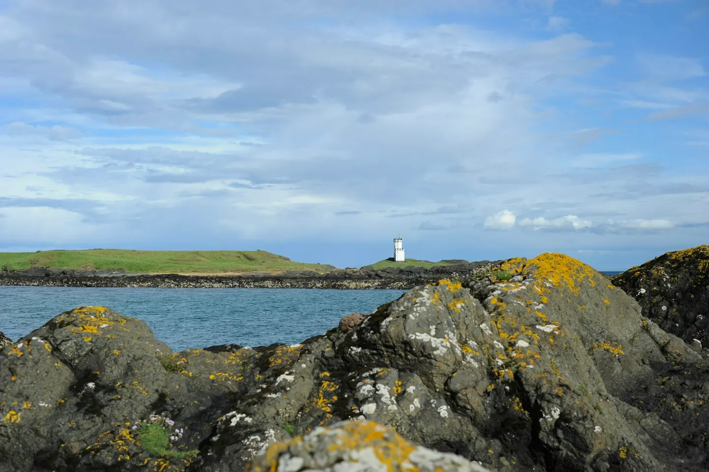 Photo of Elie and Earlsferry, a village in Fife, central Scotland.