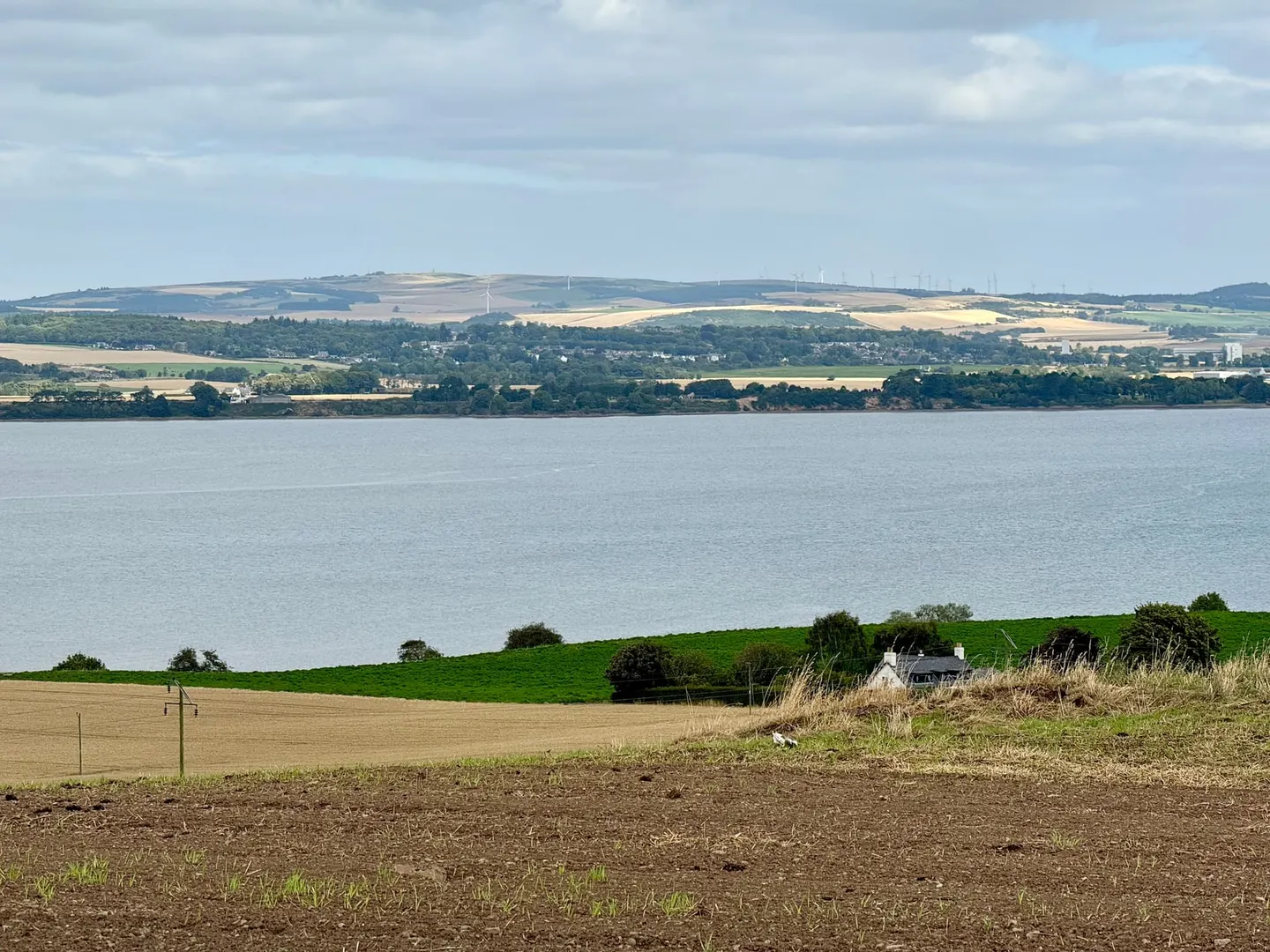 Photo of Montrose Basin Wildlife Centre, a nature reserve in the Angus, north east Scotland.