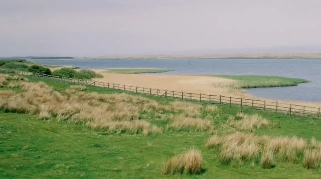 Photo of Loch of Strathbeg, a loch near Fraserburgh, Aberdeenshire, north east Scotland.