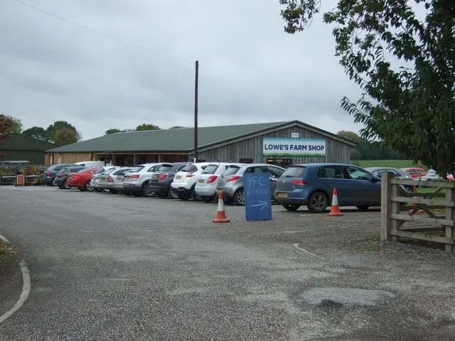 Photo of Lowe's Farm Shop, a farm & farm shop near Byley, Cheshire, north west England.