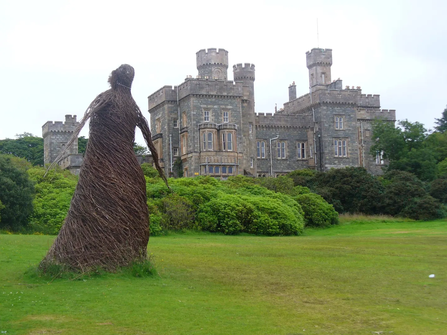 Photo of Lews Castle, a garden near Stornoway, Na h-Eileanan Siar, the Scottish Highlands and Islands.