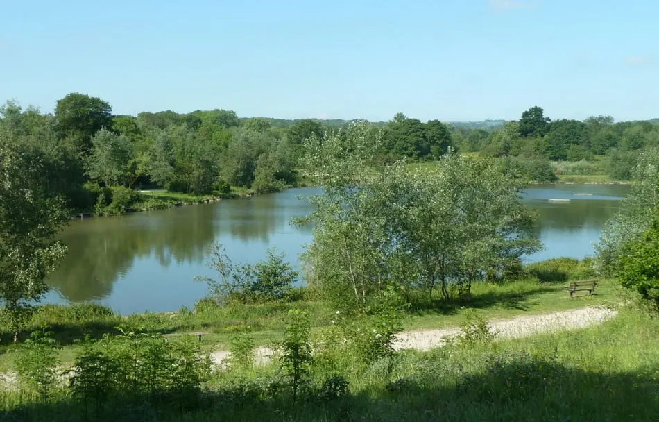 Photo of Holme Brook Country Park, a country park near Baslow, Derbyshire, central England.
