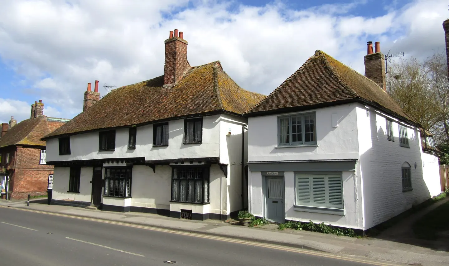 Photo of Wingham, a village in Kent, south east England.