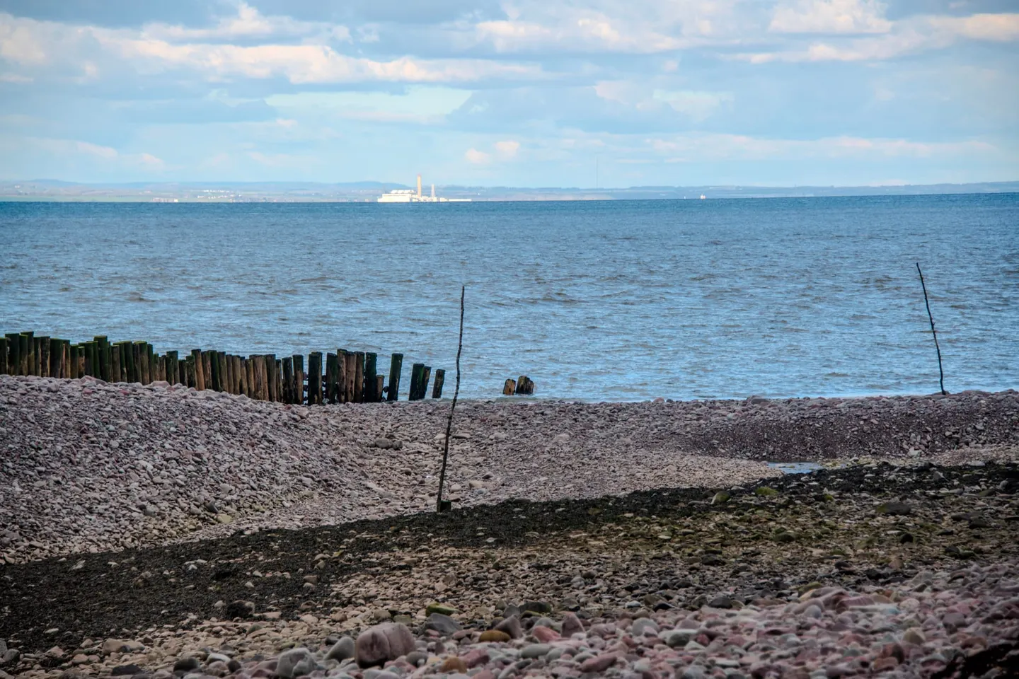 Photo of Porlock Weir, a swimming spot in Exmoor, Somerset, south west England.