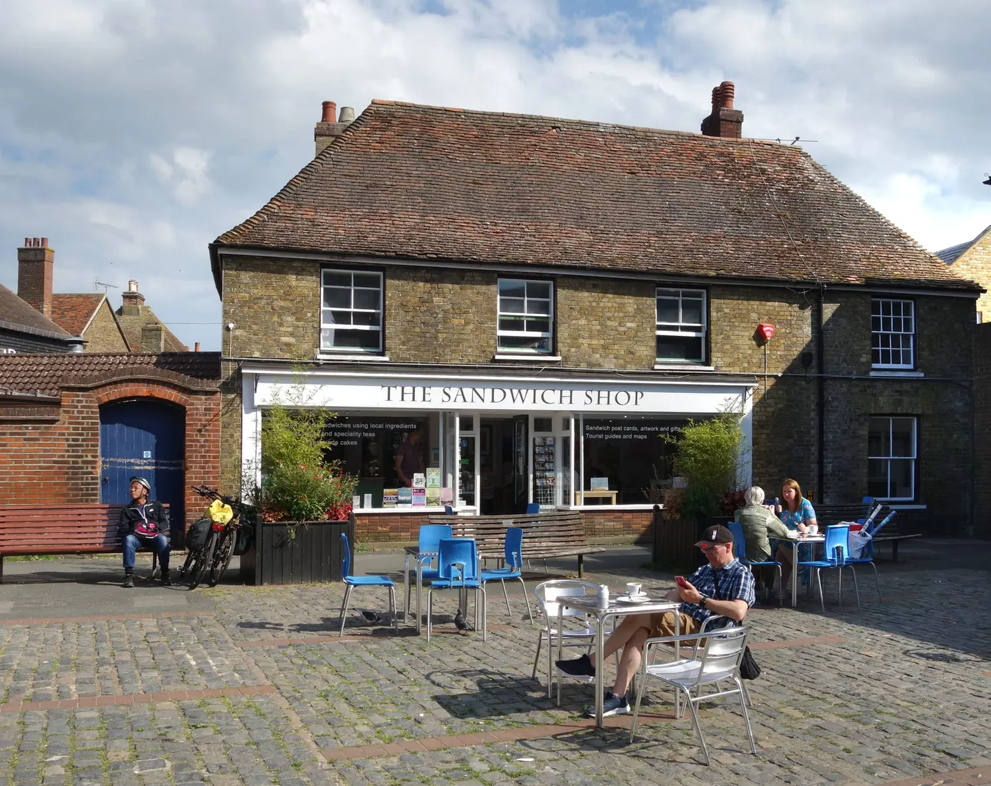 Photo of Sandwich, a village in Kent, south east England.