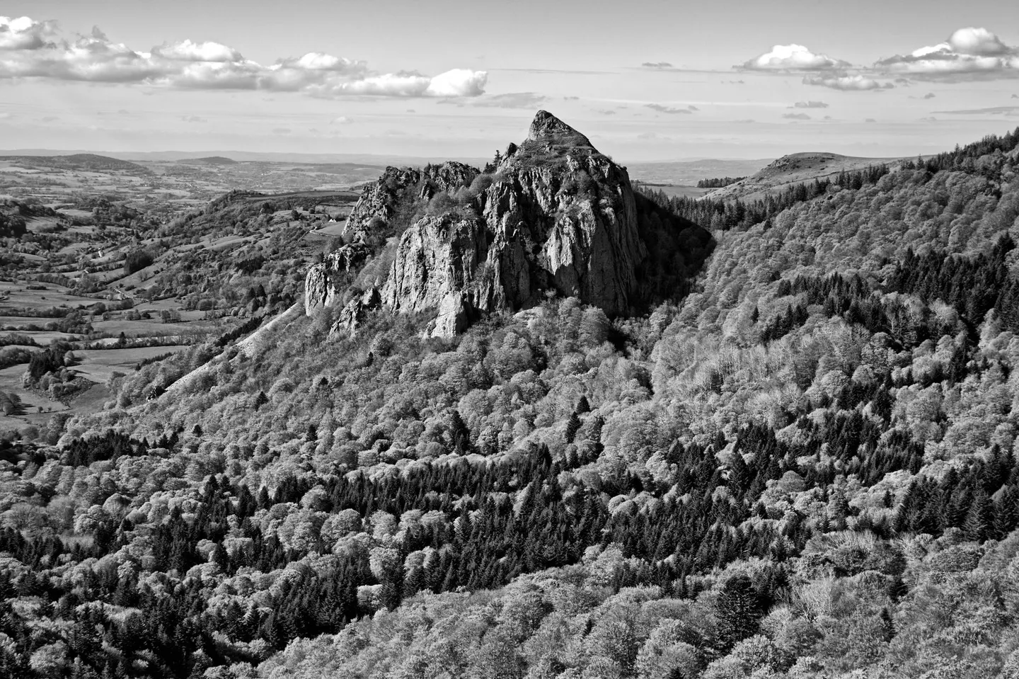 Photo of Roche Rock, a Site of Special Scientific Interest near Charlestown, Cornwall, south west England.