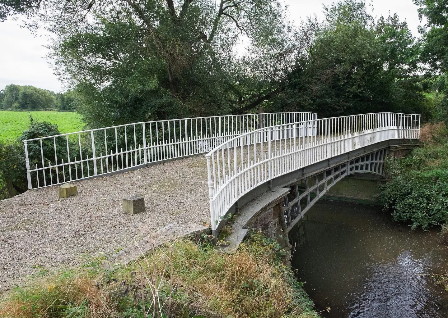 Photo of Cantlop Bridge, a landmark near Shrewsbury, Shropshire, central England.