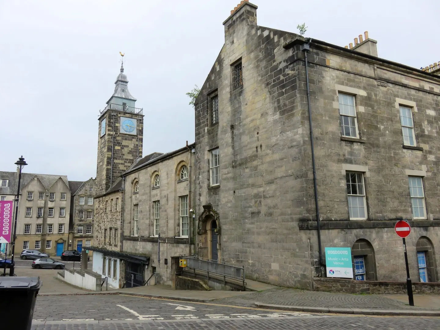 Photo of Stirling Old Town Jail, a visitor attraction in Stirling, central Scotland.
