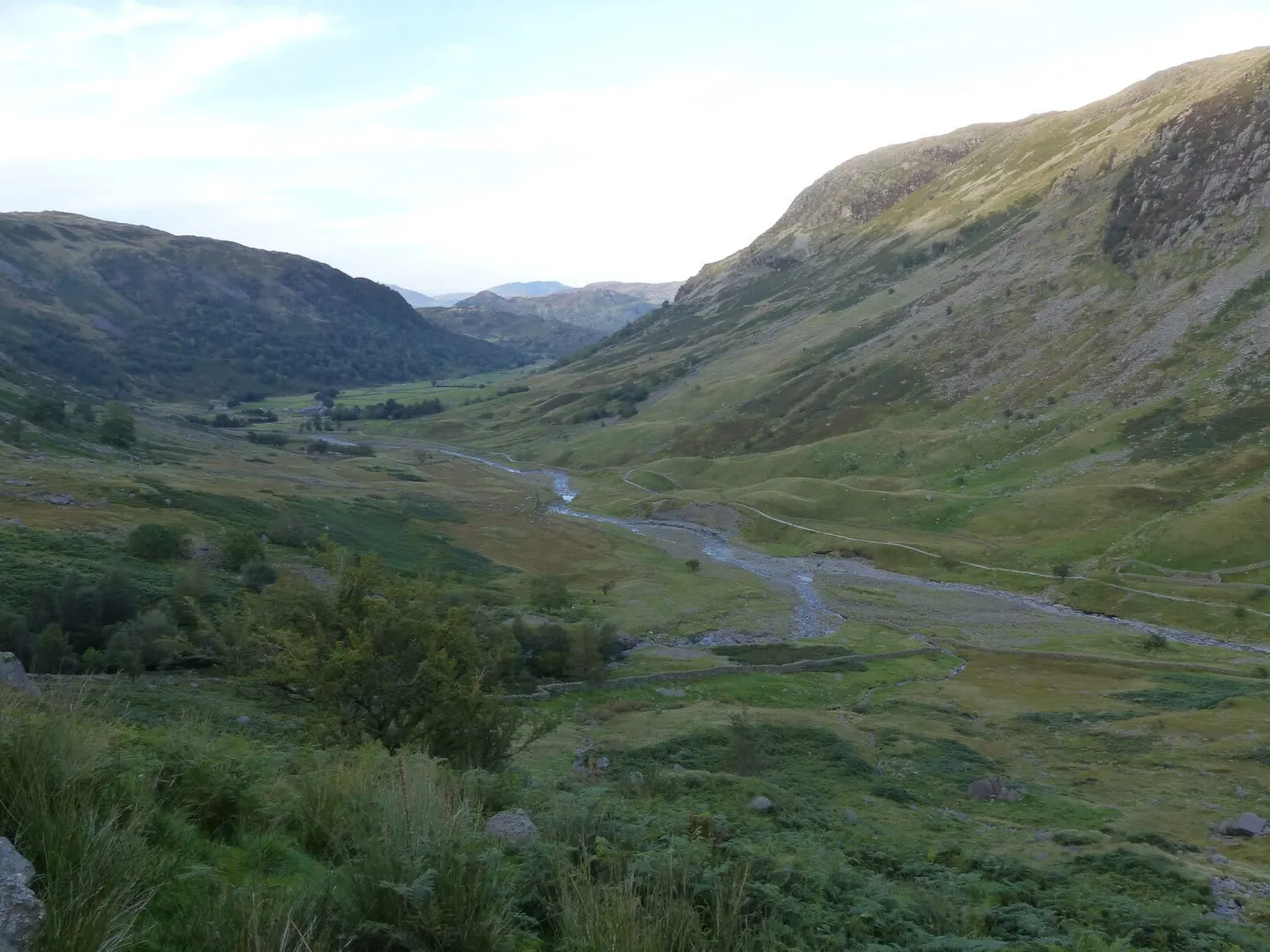 Photo of Borrowdale, a country estate near Stonethwaite in the Lake District, Cumbria, north west England.