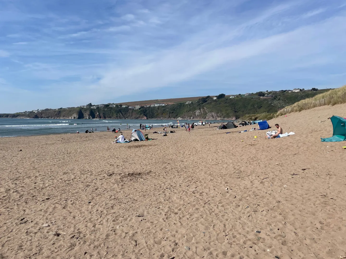 Photo of Bantham, a swimming spot near Bigbury-on-Sea, Devon, south west England.
