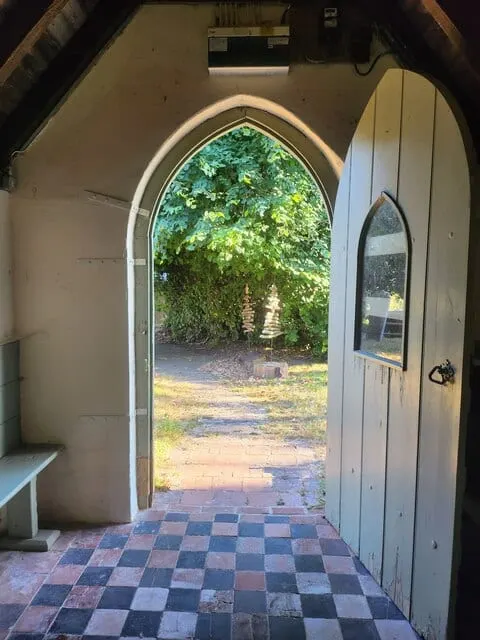 Photo of St Dunstan's, Snargate, a church in Kent, south east England.