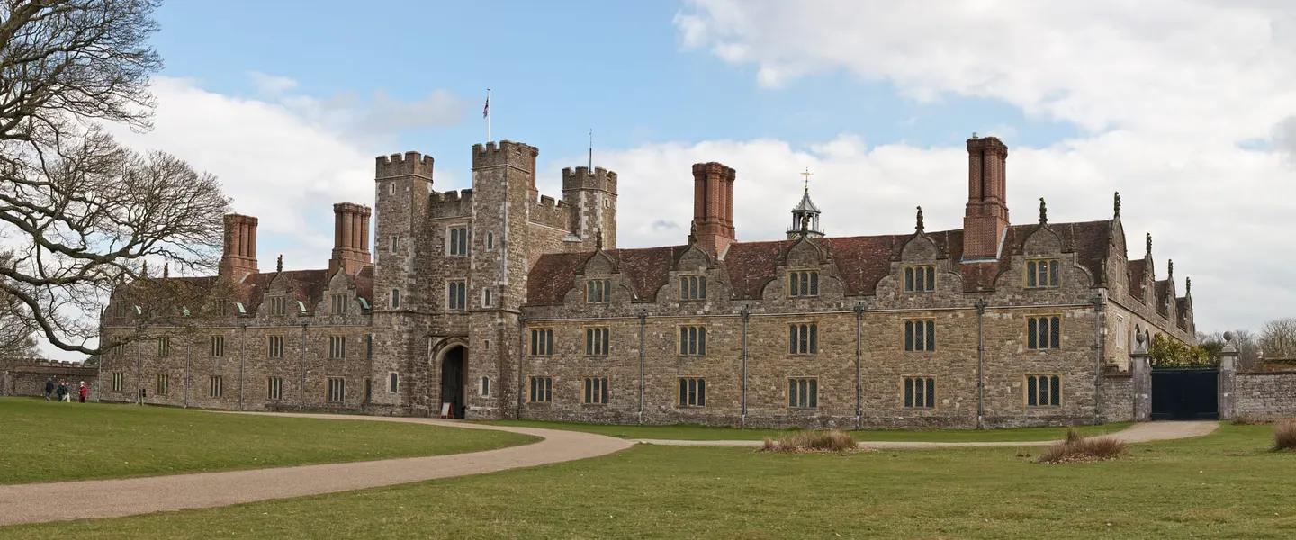 Photo of Knole, a Grade I registered house & garden near Otford, Kent, south east England.