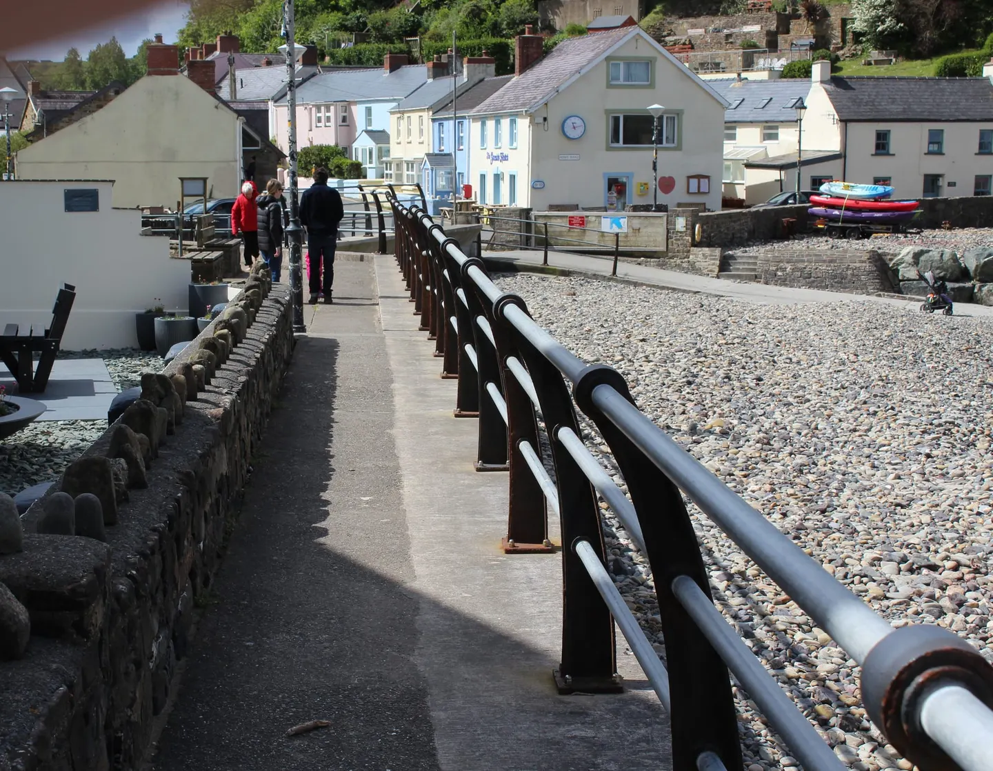 Photo of Little Haven, a village in Pembrokeshire, south west Wales.