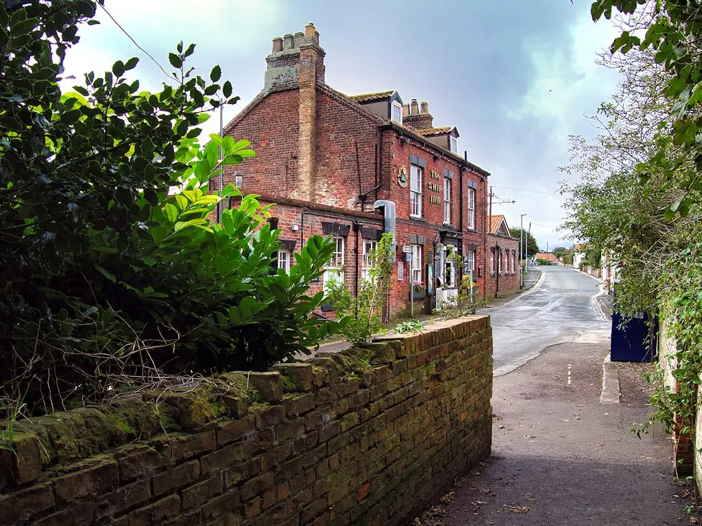 Photo of Sewerby, a village in East Riding of Yorkshire, northern England.