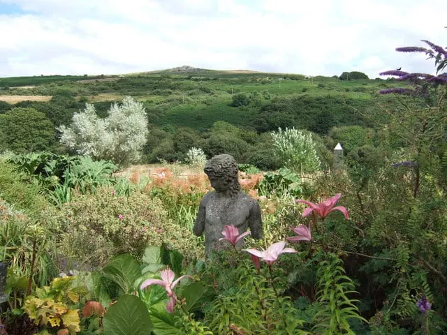 Photo of Dyffryn Fernant Garden, a garden near Llanychaer, Pembrokeshire, south west Wales.