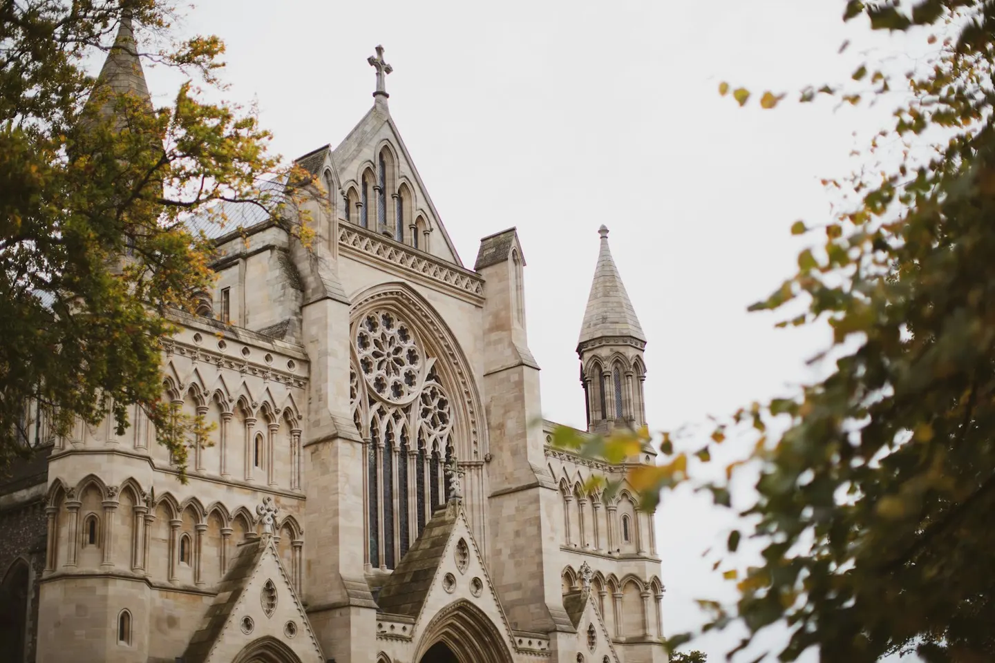 Photo of St Albans, a village in Hertfordshire, eastern England.