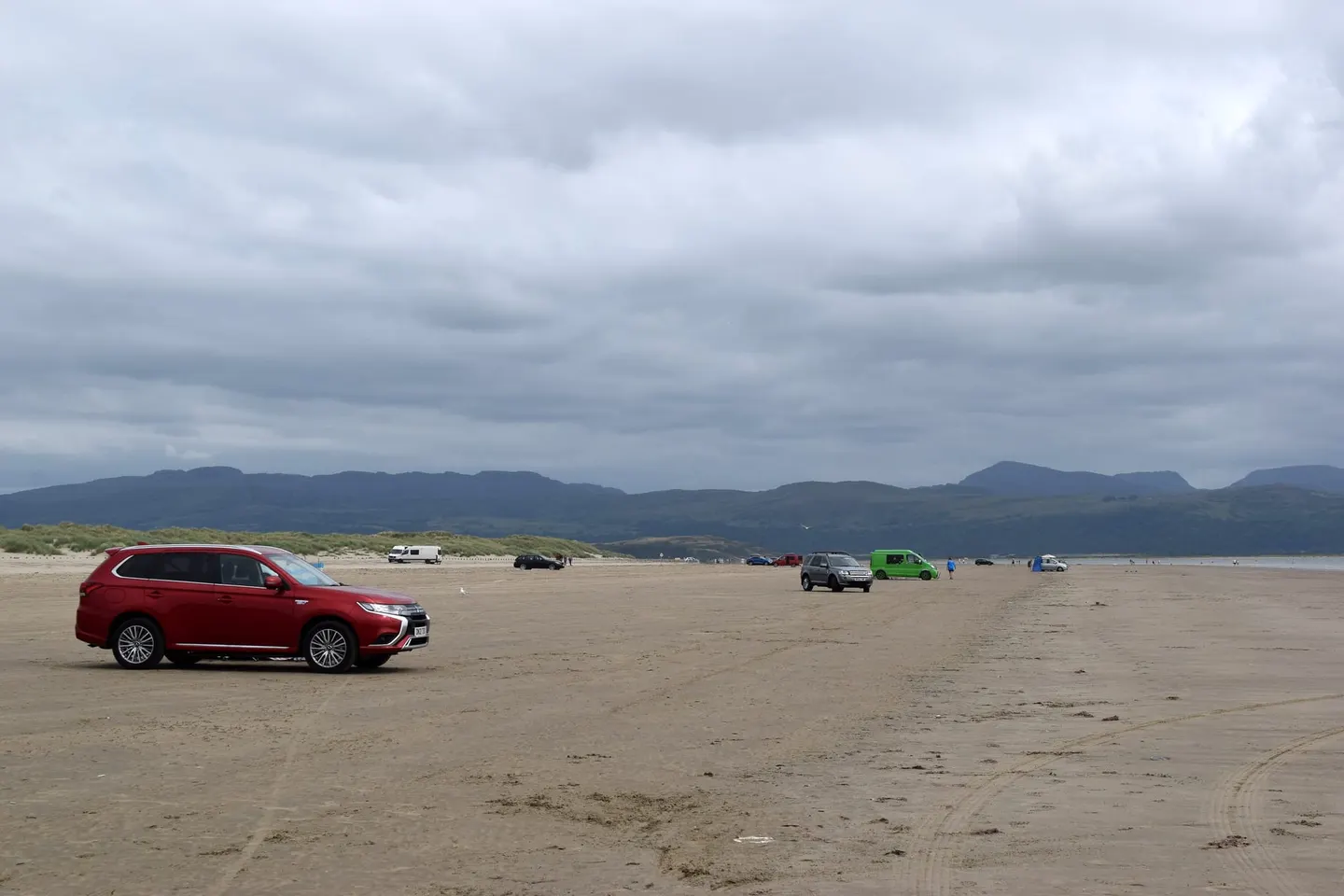 Photo of Black Rock Sands, a beach near Criccieth, Gwynedd, north Wales.