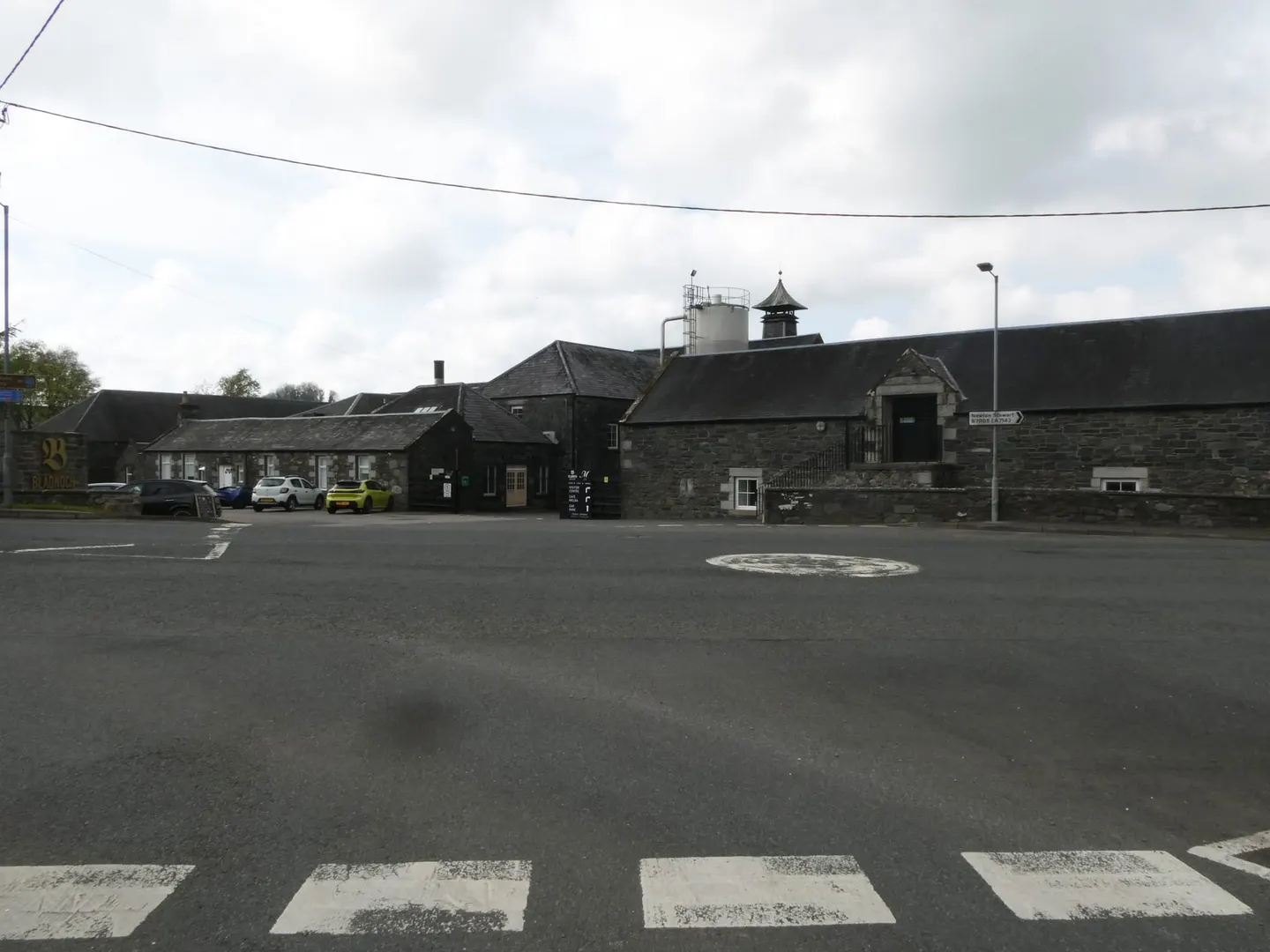Photo of Bladnoch Distillery, a distillery in Dumfries and Galloway, southern Scotland.