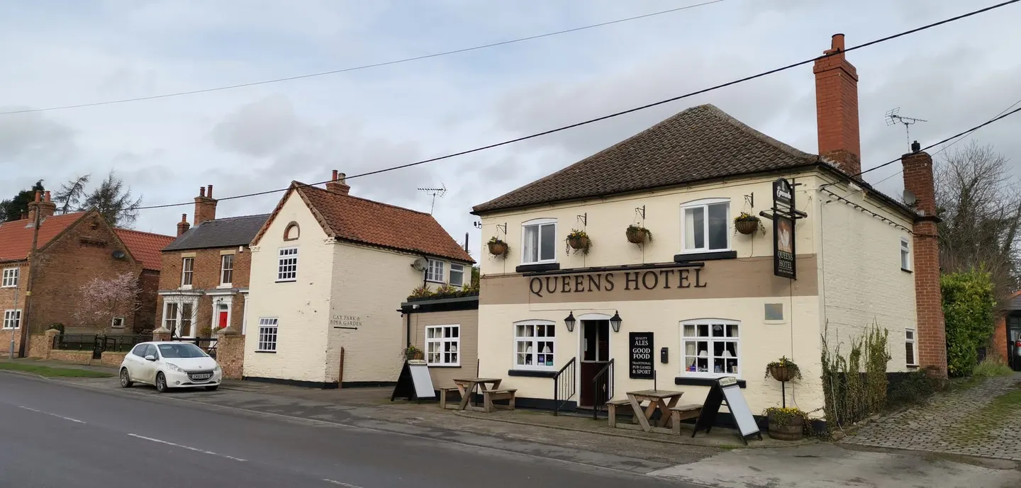 Photo of East Markham, a village in Nottinghamshire, central England.