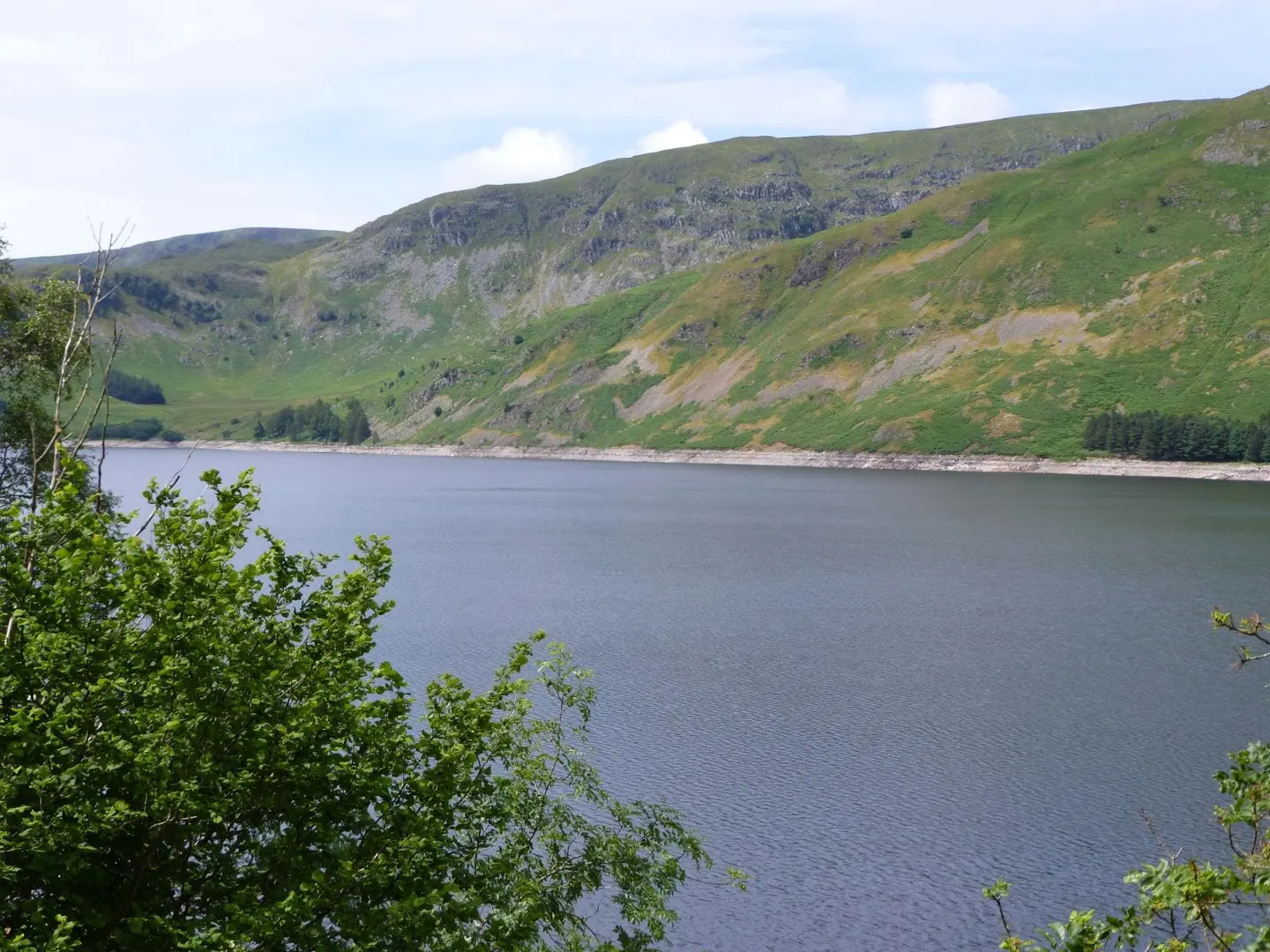 Photo of Haweswater Reservoir, a reservoir near Patterdale in the Lake District, Cumbria, north west England.