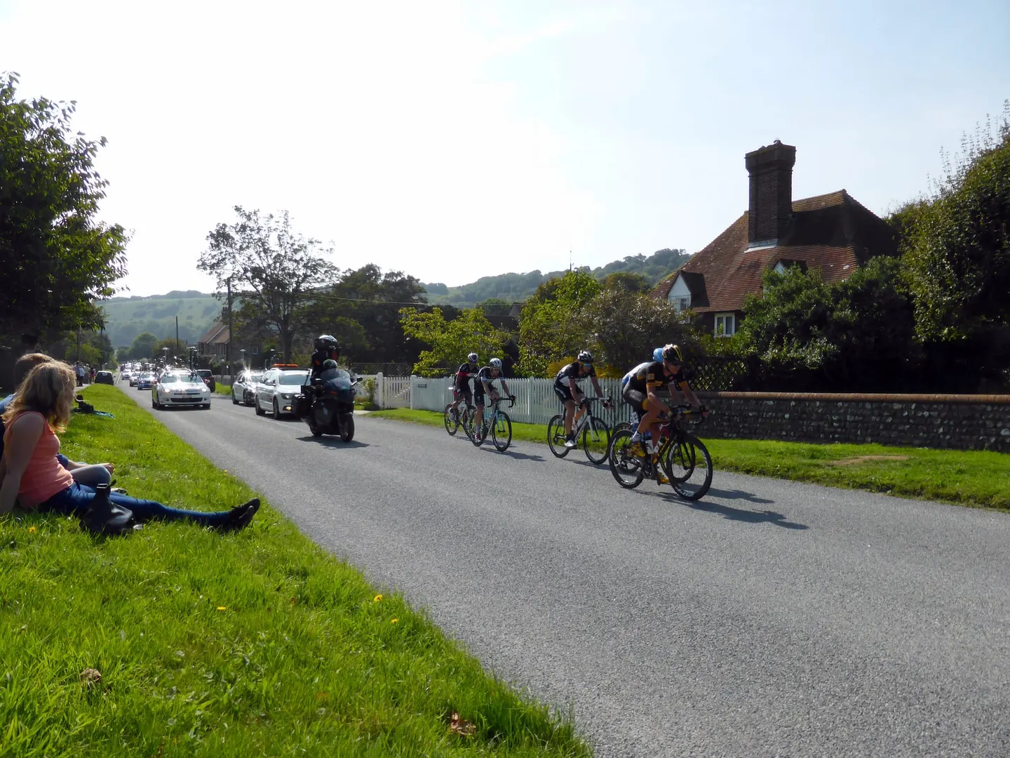 Photo of East Dean, a village in the South Downs, East Sussex, south east England.