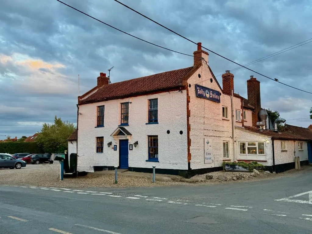 Photo of Brancaster Staithe, a village in Norfolk, eastern England.