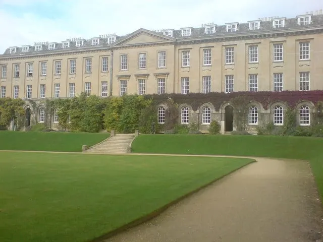 Photo of Worcester College, a Grade II* registered house & garden in Oxfordshire, south east England.
