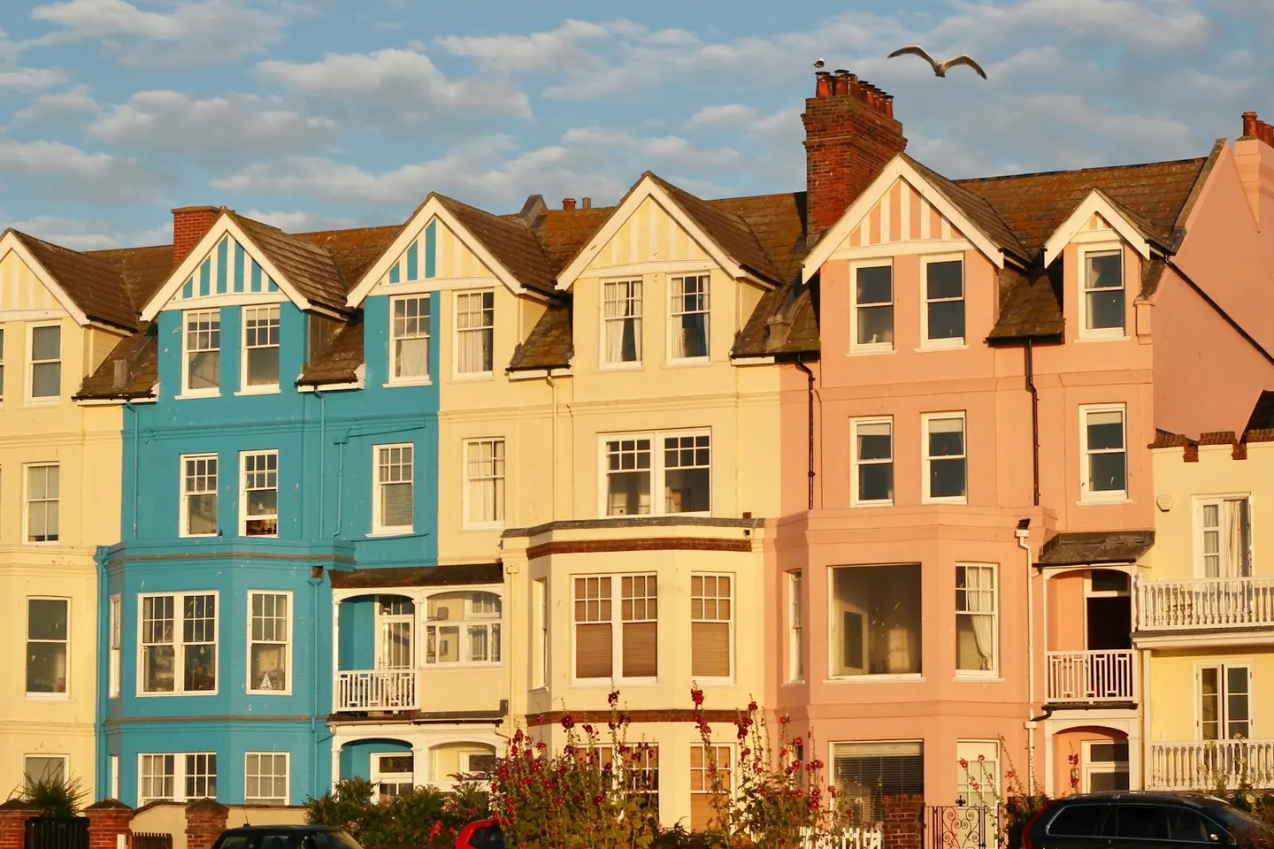 Photo of Aldeburgh, a village in Suffolk, eastern England.