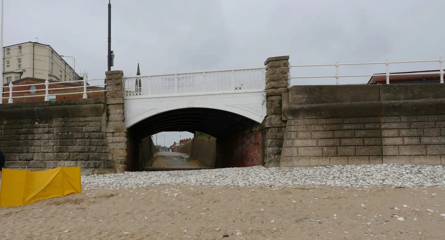 Photo of Bridlington North Beach, a swimming spot in East Riding of Yorkshire, northern England.