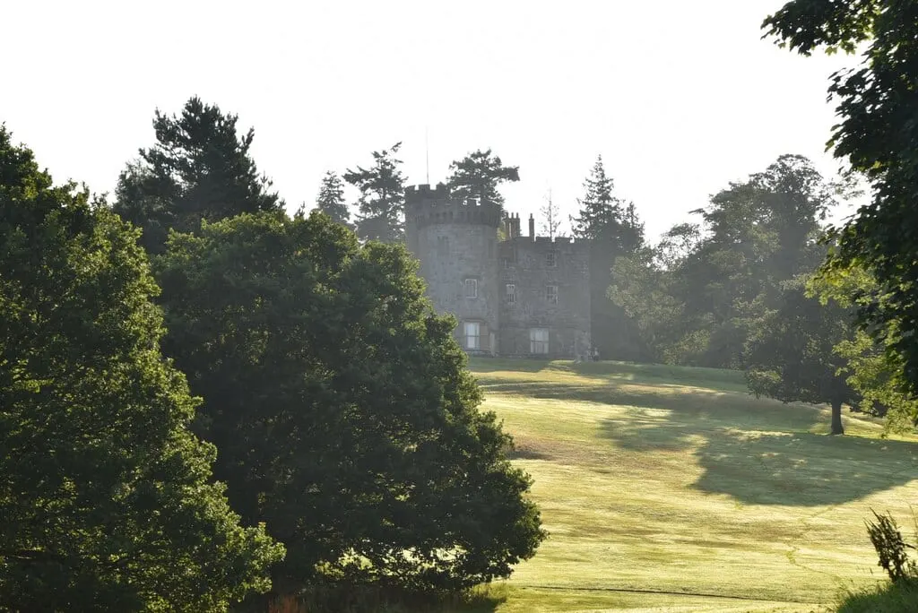 Photo of Balloch Castle Country Park, a garden in Loch Lomond & The Trossachs, West Dunbartonshire, central Scotland.