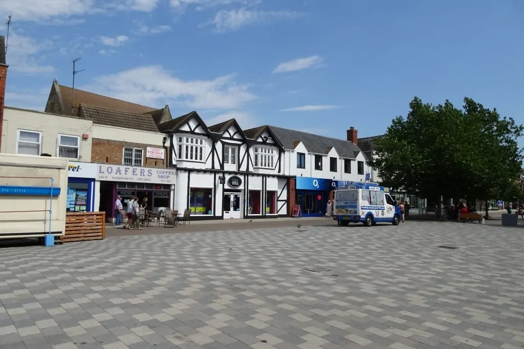 Photo of Wisbech, a village in Cambridgeshire, eastern England.