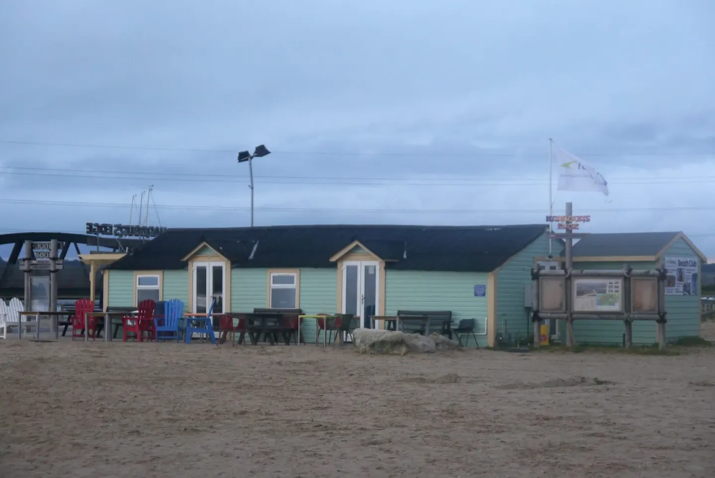 Photo of Poole Harbour Rockley Sands, a swimming spot near Wareham, Dorset, south west England.