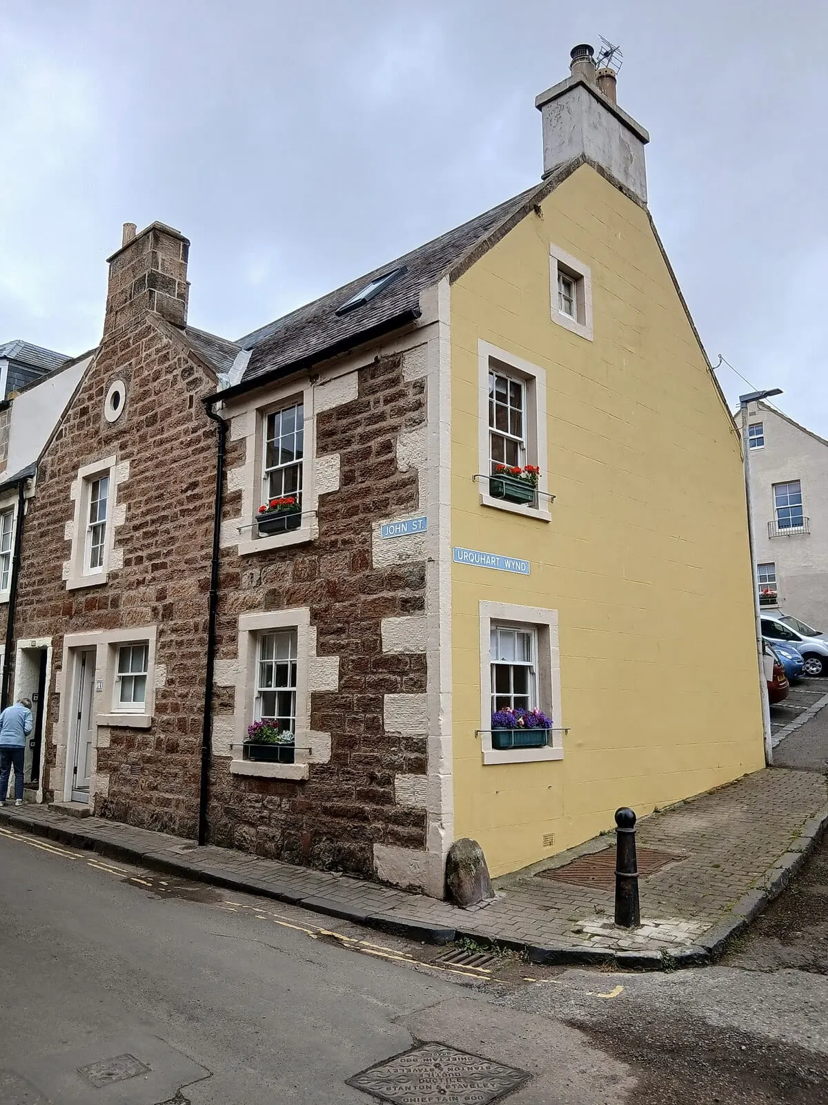 Photo of Cellardyke, a village in Fife, central Scotland.